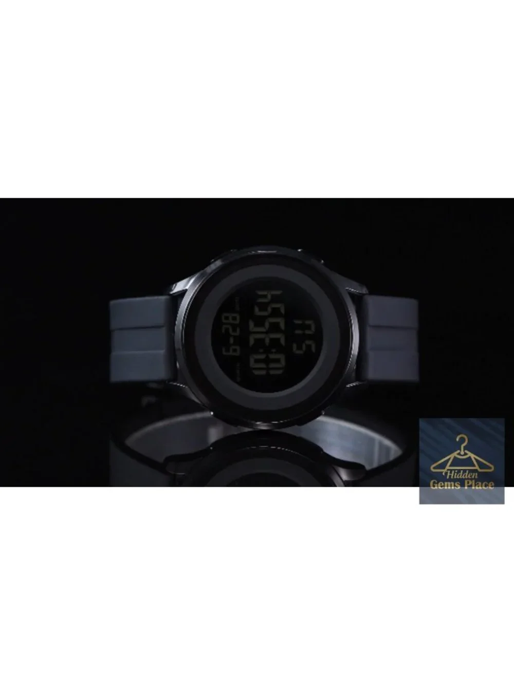 Waterproof Men's Digital Wrist Watch with Alarm and Stopwatch
